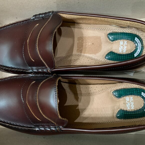 NIB Nunn Bush Dark Brown Leather Slip-On Loafers Sz 13M main image 4